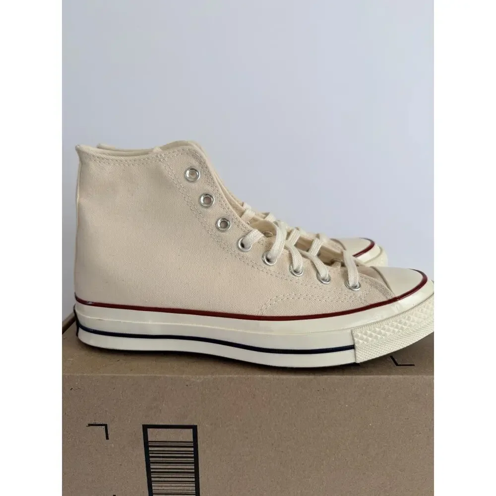 Converse Chuck Taylor All Star Men’s 8/W10 Beige Canvas High Top Lace-Up